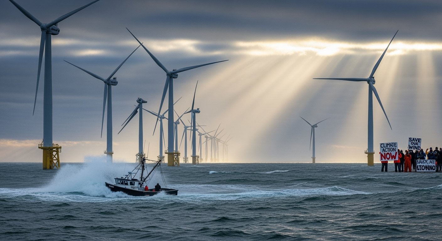 新英格蘭各州誓言對抗川普政府命令，力保即將完工的離岸風電場工程