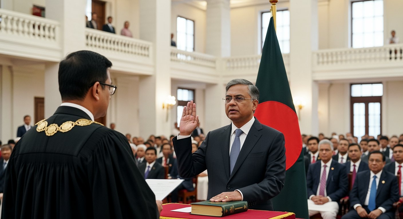 塔里克·拉赫曼（Tarique Rahman）宣誓就任孟加拉總理