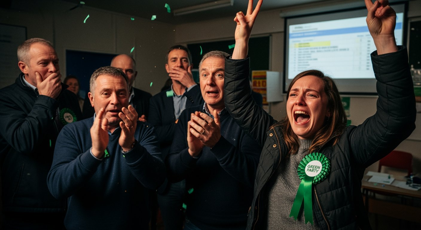 綠黨勝選顯示進步派選民現在投票不僅反對改革黨，也反對工黨