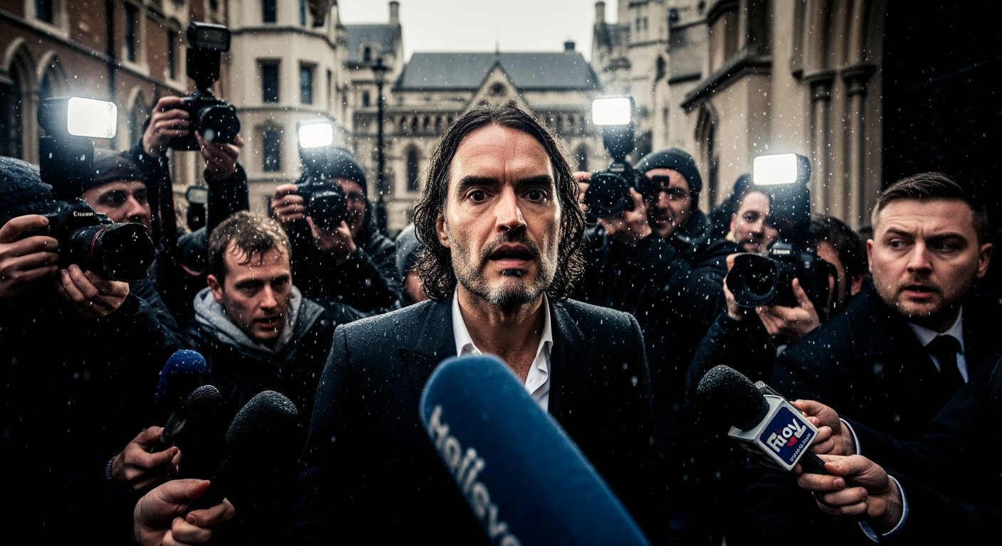 羅素布蘭德出庭，拒認另外兩項性犯罪指控