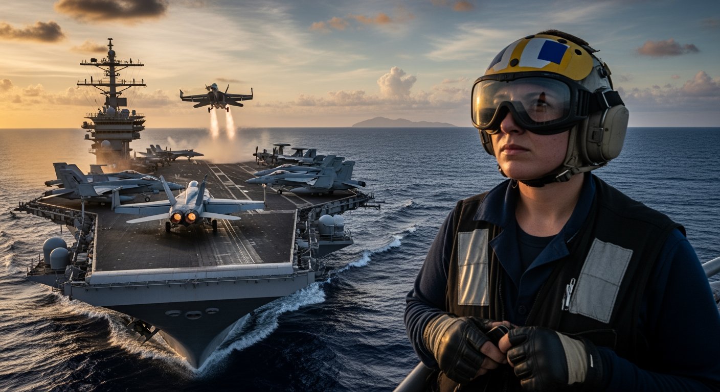 這些是正在委內瑞拉外海集結的美軍艦艇與飛機